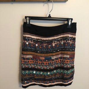 Monsoon Moroccan Pencil Skirt